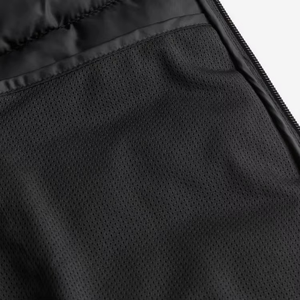 Chaqueta Bomber Azul Marino para Hombre, con Capucha, Acolchada, Cierre Frontal con Cremallera, Estilo Casual, Corte Regular, Cuello Alto, de Lana y Poliéster Ecológico - Product Image 5