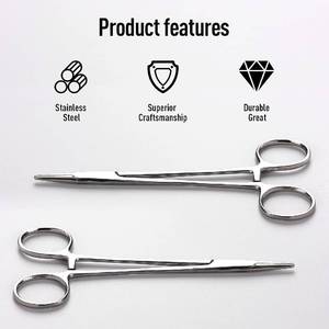 Porte-aiguille chirurgical en acier inoxydable On Demand Crile Wood, outil de suture de qualité médicale certifié CE Classe I - Product Image 5