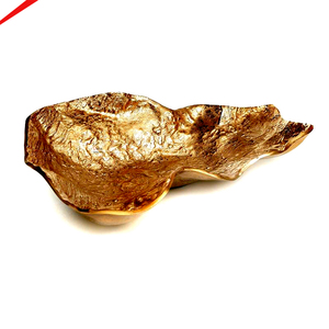 Plateau au fini antique attrayant, parfait pour la décoration de mariage, les cadeaux à domicile, le service en cuisine, avec poignées - Product Image 5