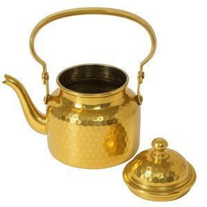 Théière classique en laiton 500 ml, traditionnelle, multi-usages, pour le thé et le café, en gros, pour le marché d'exportation - Product Image 3