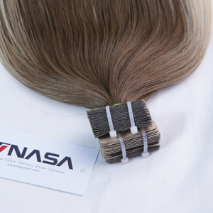 Extensiones de cabello humano real vietnamita de alta calidad 100%, Cinta Larga de Color Platino, extremos súper dobles dibujados, precio directo de fábrica - Product Image 3