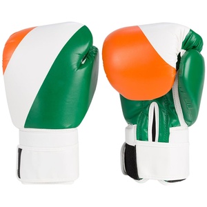 Custom Made Punching Gloves PU Leather Durable Padding Adjustable <b>Wrist</b> <b>Strap</b> for Adult Fitness - Product Image 1