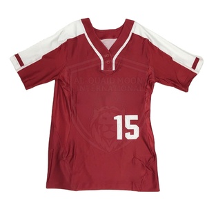 Camisetas de Softbol para Mujer, Tallas Grandes, Diseño Personalizado, Transpirables, Alta Calidad, Servicio OEM al por Mayor - Product Image 1