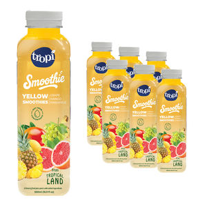 Bebida de Zumo Natural con Sabor a Piña y Mango, en Botella de 500ml, de Vietnam, Se Acepta OEM, Muestra y Diseño Gratuitos - Product Image 1