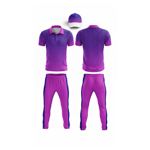 Custom Design <b>Cricket</b> Uniform Sublimation Printed | Men Women Youth <b>Cricket</b> Wears Polo Shirt and Trouser Full Team Outfit - Product Image 4