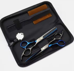 Ciseaux de coiffeur professionnels en acier inoxydable, 6,0 pouces, outils de coiffure, ensemble de ciseaux de qualité supérieure - Product Image 1