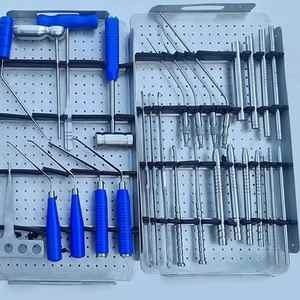 Juego de Instrumentos de Endoscopia Unilateral Biportal para Cirugía de Columna Vertebral UBE de Acero Inoxidable Alemán Pentax, Esterilizados Manualmente a Alta Temperatura - Product Image 4