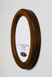 Cadre photo en bois artisanal écologique, support d'image rustique naturel pour table, portraits de famille, souvenirs de mariage, décoration intérieure - Product Image 4