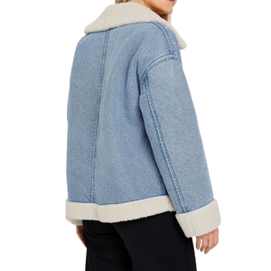 Chaqueta Vaquera de Mezclilla para Mujer, Talla Grande, al por Mayor, Personalizable, Muestra Gratuita, la Mejor Calidad - Product Image 6