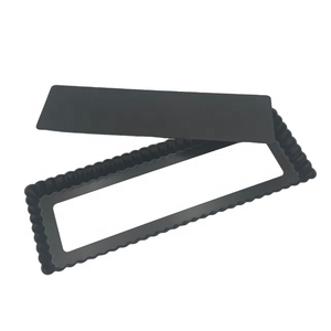 Moule rectangulaire 36cm X 12cm avec base amovible, moule antiadhésif pour quiche à pizza, outils de pâtisserie - Product Image 3