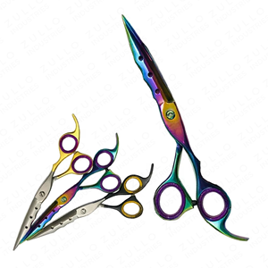 Tijeras de Peluquería Profesionales de Acero Inoxidable de Color Personalizado Premium, Tijeras de Barbero con Filo Afilado, Herramienta para Salón de Belleza - Product Image 6