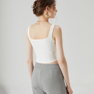 Exportador mayorista envía cada una de las camisetas sin mangas personalizadas para mujer, ropa de gimnasio hecha en Pakistán, con logística de suministro global rápida. - Product Image 6