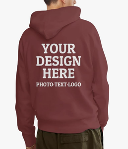 Sudadera con Capucha de Manga Larga para Hombre, Color Sólido, 400GSM, con Bolsillo Holgado, Estilo Urbano, Ropa Deportiva Informal, Fabricación OEM/ODM, con Logotipo Personalizado - Product Image 3