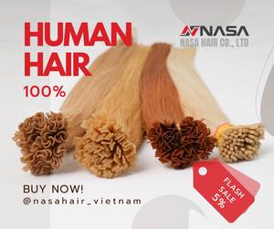 Extensión de cabello con punta en V Proveedor al por mayor Extensión de cabello humano de queratina Todos los colores Trama de genio de cabello vietnamita - Product Image 2