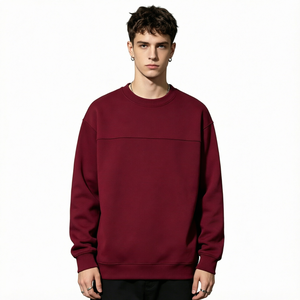 Sweat-shirts à capuche surdimensionnés en molleton de coton de haute qualité avec logo personnalisé, streetwear d'hiver pour hommes et femmes - Product Image 6