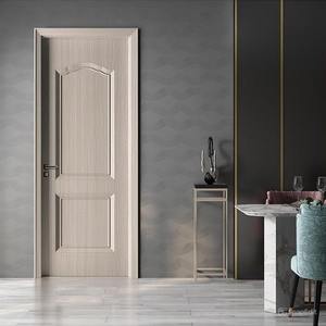 Puertas Minimalistas Modernas con Núcleo de Panal de Abeja, Madera Maciza MDF, Resistentes a la Humedad, con Acabado de PVC - Product Image 5