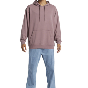 Sweat à capuche en polaire brodé pour homme, doux et chaud, idéal pour l'hiver, les loisirs, le fitness, la tenue urbaine, vêtements personnalisés avec étiquette privée - Product Image 1