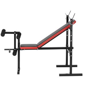 Multi-Functional 380lbs Adjustable Weight <b>Bench</b> Press Full Body Workout Home Gym <b>Bench</b> New Product Category <b>Benches</b> & Racks - Product Image 1