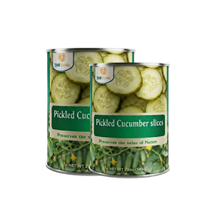 Top Selling International Standard Big Sale Tasty Canned <b>Pickled</b> Cucumbers in Brine <b>Packed</b> in A10 Can - Product Image 1