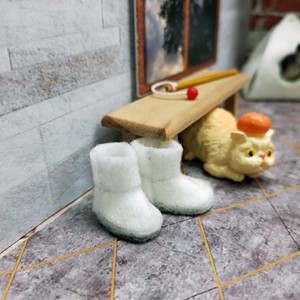 Miniature PVC Cat <b>Doll</b> House <b>Accessory</b> Set Curious Kitten Figures Decorative Pet Room Scene for 14 Years and Up - Product Image 2