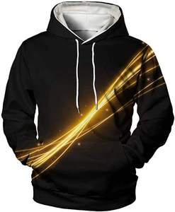 Ropa Urbana de Tallas Grandes para Hombre, Sudadera con Capucha de Gran Peso al por Mayor, Sudaderas con Logotipo Personalizado en Relieve 3D, Sudaderas con Estampado Puff - Product Image 5