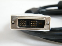 Câble DVI mâle-mâle blindé en PVC plaqué or haute vitesse pour HDTV, 18+1 broches, qualité usine