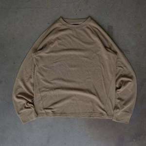 Pull unisexe en tricot gaufré à col rond, manches raglan, coupe oversize, décontracté, hiver, respirant, écologique, blanc et noir - Product Image 4