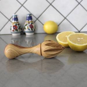 Exprimidor de Limones Manual de Madera de Alta Calidad, con Aspecto Premium para Uso en la Cocina del Hogar, Exprimidor y Rallador de Limones - Product Image 2