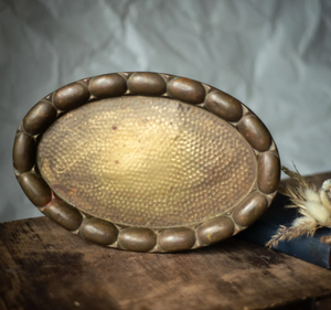 จานอลูมิเนียมกลมปลอดภัยสำหรับใช้ตกแต่งโต๊ะดีไซน์แฟนซีแฮนด์เมดสไตล์เกาหลี - Product Image 1