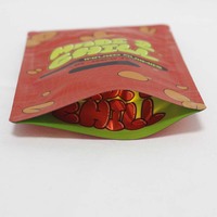 Sachet refermable personnalisé de qualité alimentaire, résistant à l'humidité, pour noix, snacks et bonbons