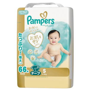 La Mejor Opción para Madres, Pañales Desechables para Bebé Ichiban Ultra de Primera Calidad, Súper Absorbentes, Suaves al Tacto, TAPE S66 - Product Image 1