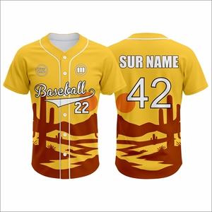 Custom <b>Baseball</b> Team Uniform Jersey Set 100% Polyester Lightweight Quick Dry Sublimation Sportswear Summer Letter Front Logo - Product Image 6