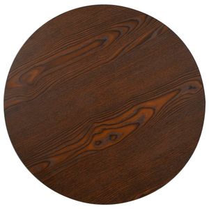 Tavolo da bistrot marrone scuro 19.7 tavolo ristorante MDF \" - Product Image 2
