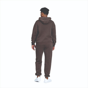 Survêtements d'hiver à capuche pour hommes, grande taille, décontractés, avec fermeture éclair, vente en gros, prix bas, design personnalisé - Product Image 4
