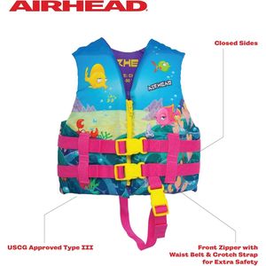 Chaleco Salvavidas Aprobado por la USCG, Cómodo y Divertido, con Gráficos Inspirados en el Océano, Color Duradero y Brillante para Actividades Acuáticas - Product Image 3