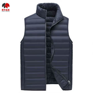 Chaleco Acolchado para Hombre de Primera Calidad, Tejido Cómodo y Transpirable con Logotipo Personalizado, Ropa Casual - Product Image 3