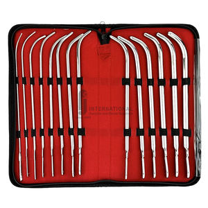 Ensemble de dilatateurs urétraux Van Buren en acier inoxydable de haute qualité, 12 pièces, manuel, réutilisable, pour chirurgie gynécologique - Product Image 4