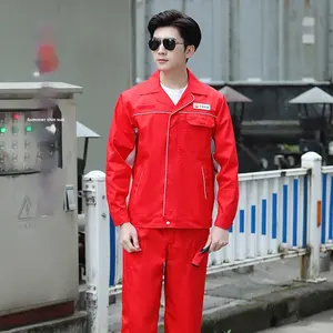 AGNII INDUSTRY Chine Changqing Oilfield Nouvelle tenue de travail unisexe, protection antistatique en polyester, légère pour l'été - Product Image 1