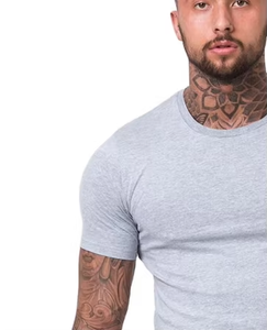 Nouveauté 2026 – T-shirts Homme 100% Coton de Haute Qualité, Col Rond, Manches Courtes, Vierge pour Impression Sérigraphique - Product Image 4