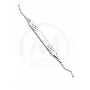 Al Mida Healthcare Manual Dual Tip Dental Surgical <b>Instrument</b> Stainless Steel Handle CE Certified Class I Hospital Clinic Use - Product Image 5
