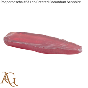 Padparadscha # 57 Esferas de Corindón y Zafiro Creadas en Laboratorio, Gema Sintética de Fusión por Llama, Simulada, para Corte y Lapidación - Product Image 3