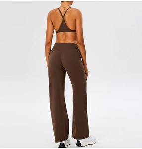 Soutien-gorge de sport pour femme, personnalisé, antichoc, à maintien élevé, avec bretelles réglables, en Spandex/Nylon, pour la course, le fitness et le yoga, vente en gros - Product Image 5