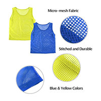 Maillots d'entraînement légers et respirants pour enfants, jeunes et adolescents – Gilets de protection pour le football et le basketball