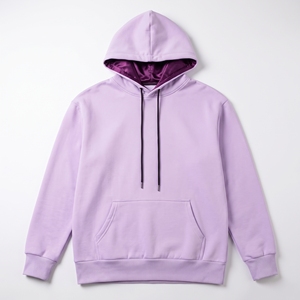 Sudadera con Capucha Forrada de Satén OEM/ODM, Forro de Seda, Logotipo Personalizado en Relieve, Sudadera con Capucha Unisex 100% Algodón con Cierre - Product Image 1