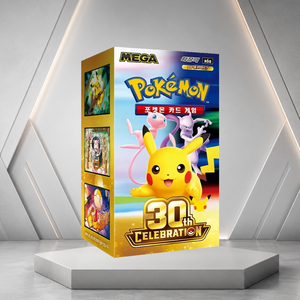 กล่องบูสเตอร์โปเกมอนครบรอบ 30 ปี M6a ของสะสมจากเกาหลี สำหรับร้านขายของเล่น ร้านขายของสะสม และผู้ซื้อ - Product Image 2