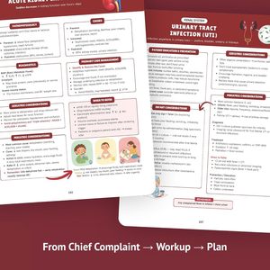 The Essential Family Nurse Practitioner Guide Smart Edition Hardcover Study Notebook For <b>School</b> Clinicals Practice - Product Image 2