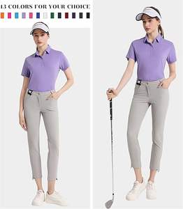 Nouvelle Collection 2026 : Tenue de Golf Femme Personnalisée à Séchage Rapide, Respirante et Anti-Transpiration, en Maille Longue - Product Image 5
