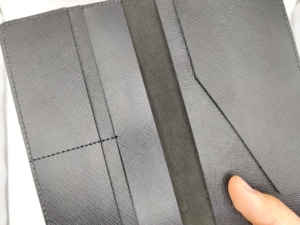 Porte-cartes en cuir véritable de haute qualité avec protection RFID, portefeuille de voyage long pliable pour hommes, fabrication haut de gamme OEM en gros - Product Image 6