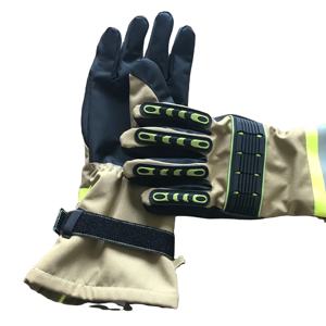 ถุงมือดับเพลิงสำหรับผู้ชายสีดำกันไฟกันน้ำสำหรับคนดับเพลิงถุงมือเซฟตี้ออกแบบได้ตามต้องการ - Product Image 2