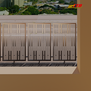 Clôture en fer forgé pour jardin résidentiel – Durable, décorative, en métal, avec construction thermique, modélisation 3D disponible, finition poudrée - Product Image 4